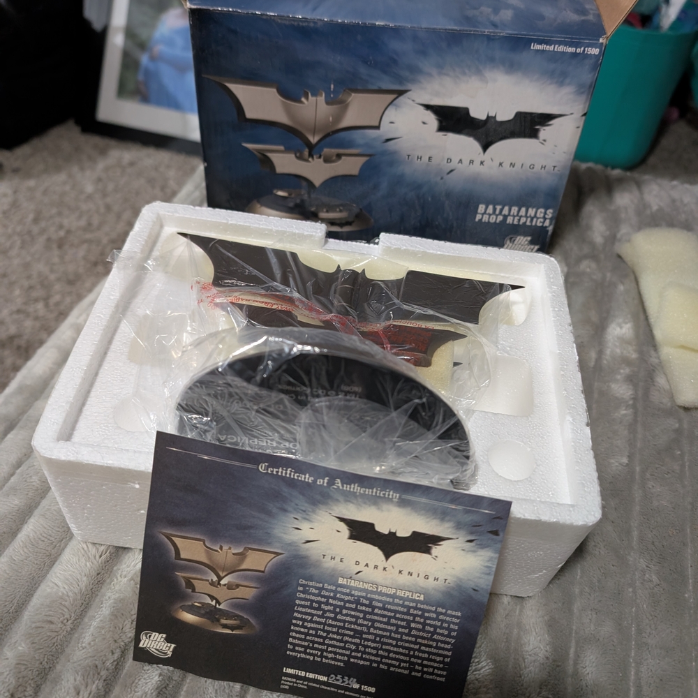 The Dark Knight Batarang Prop Replica